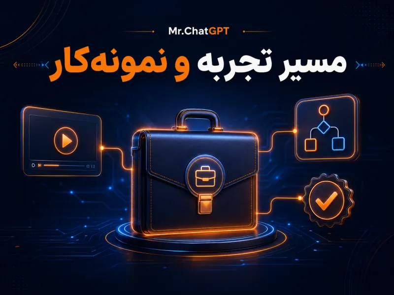 کاور مسیر تجربه و ساخت نمونه‌کار با هوش مصنوعی