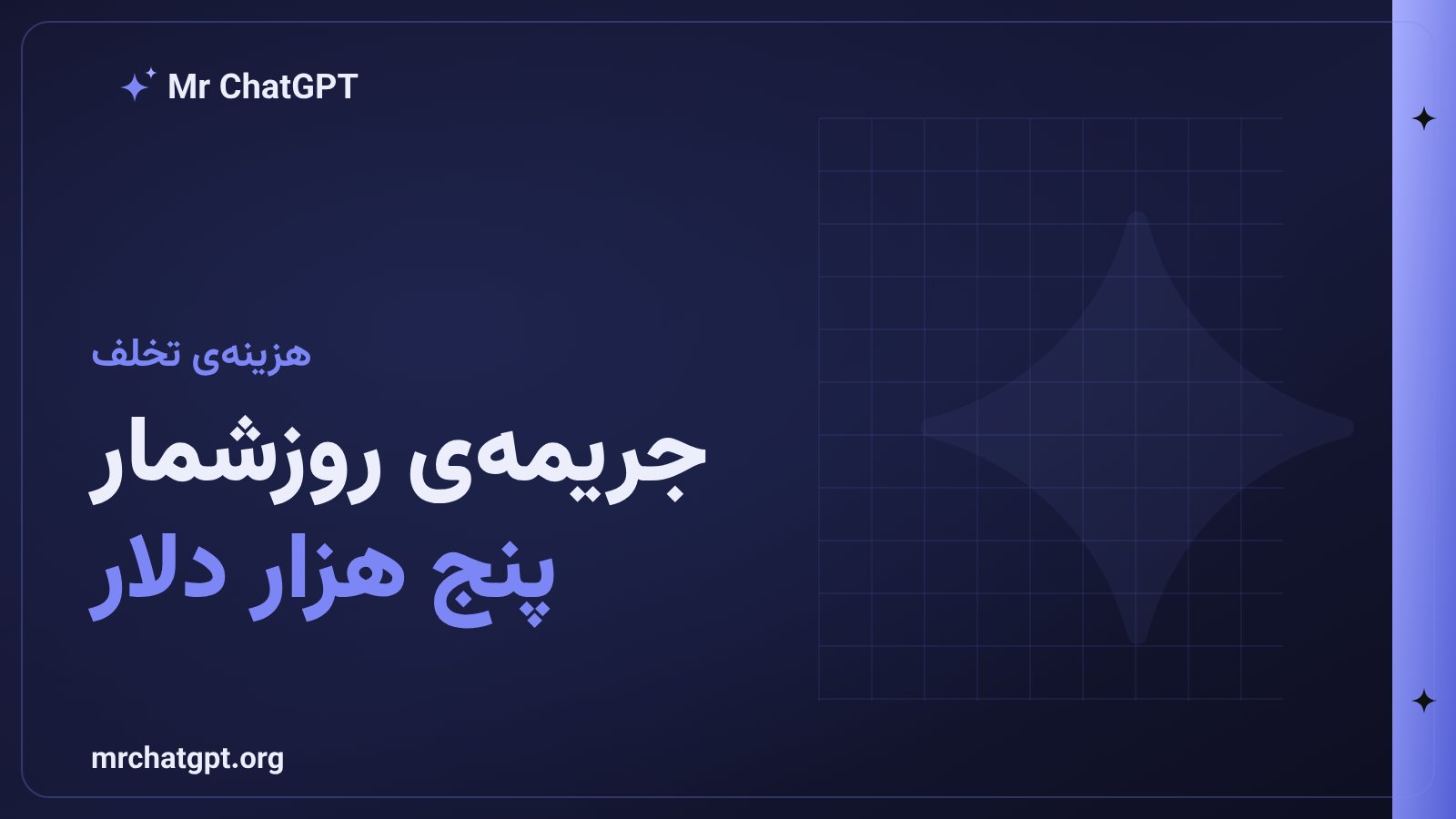 جریمه روزانه پنج هزار دلاری تخلف از قانون SB 942 کالیفرنیا
