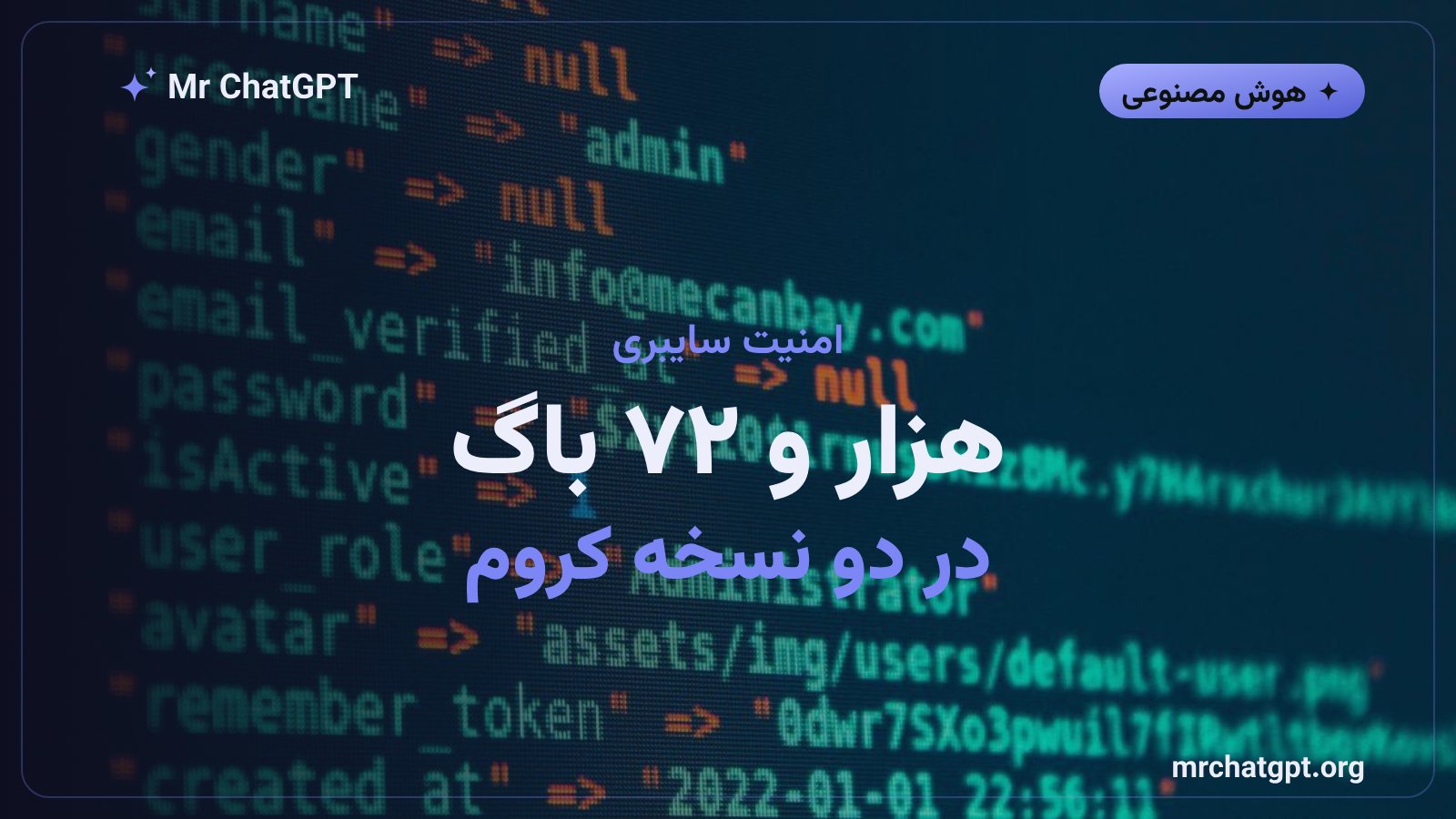 رفع ۱۰۷۲ باگ امنیتی کروم با کمک هوش مصنوعی