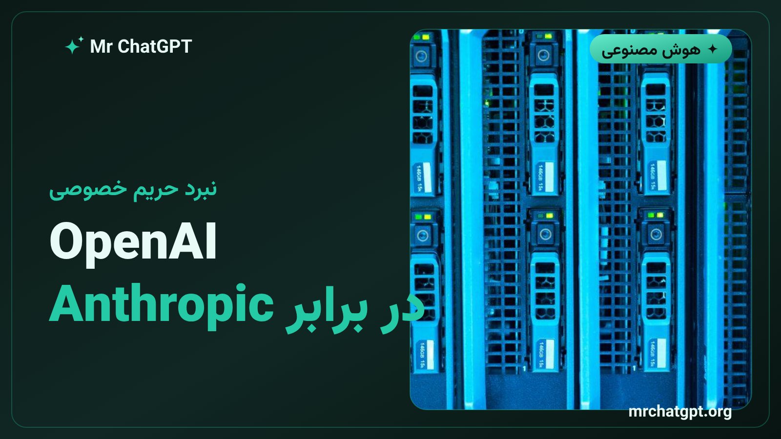 مقایسه سیاست حریم خصوصی OpenAI و Anthropic در هوش مصنوعی سازمانی