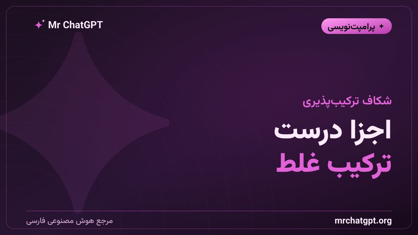 شکاف ترکیب‌پذیری در مدل‌های زبانی بزرگ
