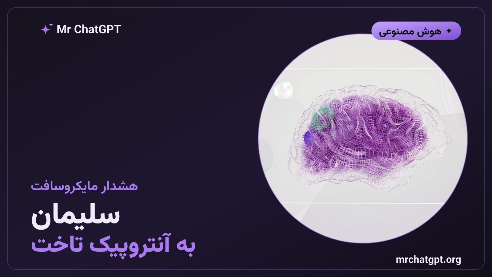 مصطفی سلیمان رئیس هوش مصنوعی مایکروسافت در حال هشدار درباره آموزش خودآگاهی در هوش مصنوعی