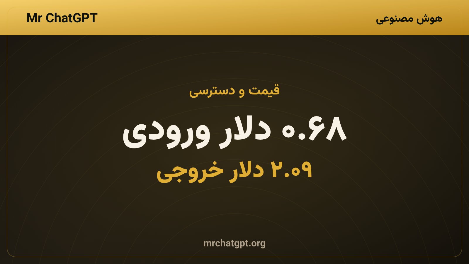قیمت API مدل Mistral Large 4 به ازای هر میلیون توکن