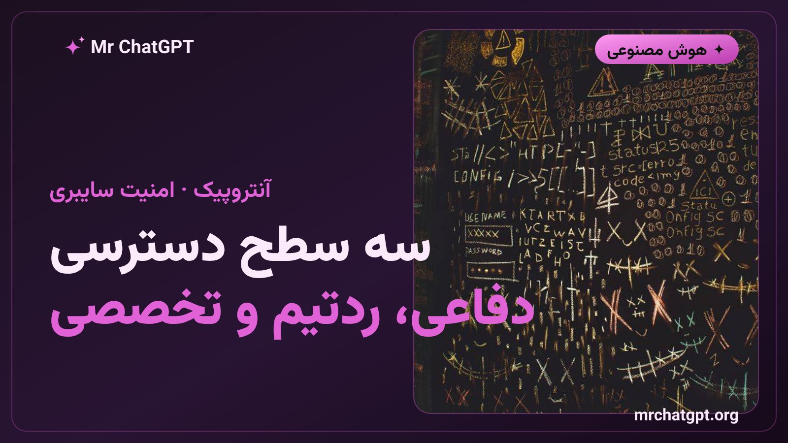 برنامه تأیید سایبری آنتروپیک با سه سطح دسترسی دفاعی، ردتیم و تخصصی برای کلود